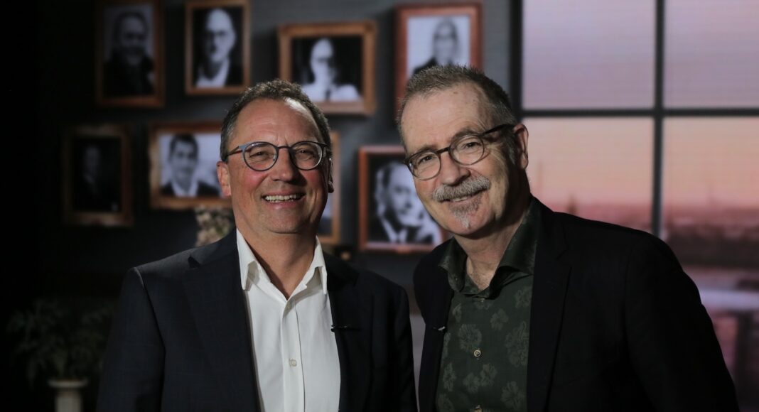 DRs nye generaldirektør - program med Morten Hesseldahl - gæst Adrian Hughes