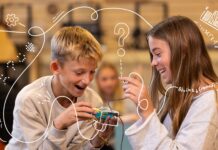 Analoge værktøjer skal medvirke til børns digitale dannelse ultra:bit - projekt i DR, Foto: Claus Rud /Grafik: Lea Hytting