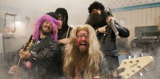 Stop DR! Gammel Onkel Reje til morgenmad? Onkel Reje, der spiller heavy er tunge sager for de yngste seere (Foto: DR)