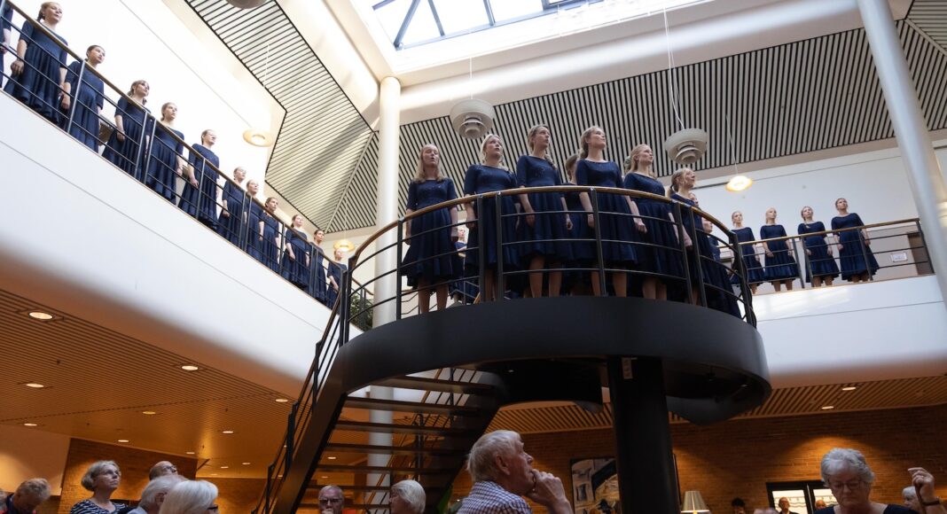 DRs juniorkor sang så det sved i øjenkrogen ved KLFs 100 års-festligheder, Foto: Lars Salomonsen
